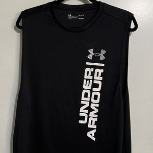 Under Armour Heatgear Loose Fit Sleeveless Training Shirt Men's Size L